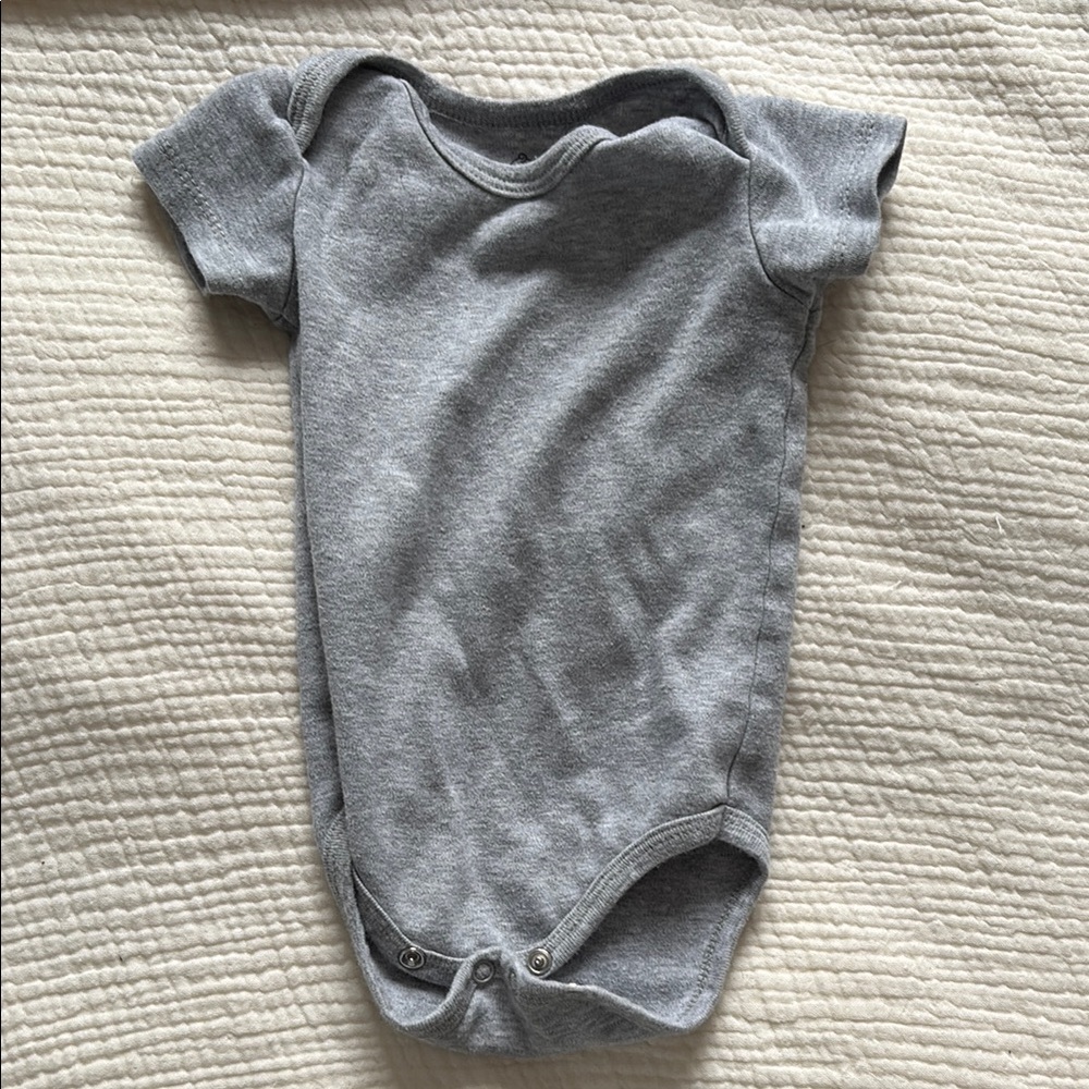 Gray Bodysuit One Piece with Sleek Design